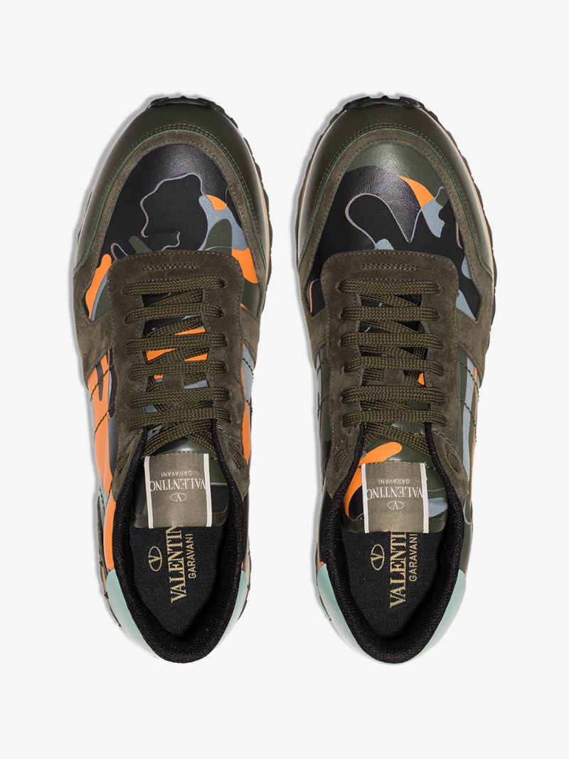 Multicoloured Rockrunner Camouflage Sneakers