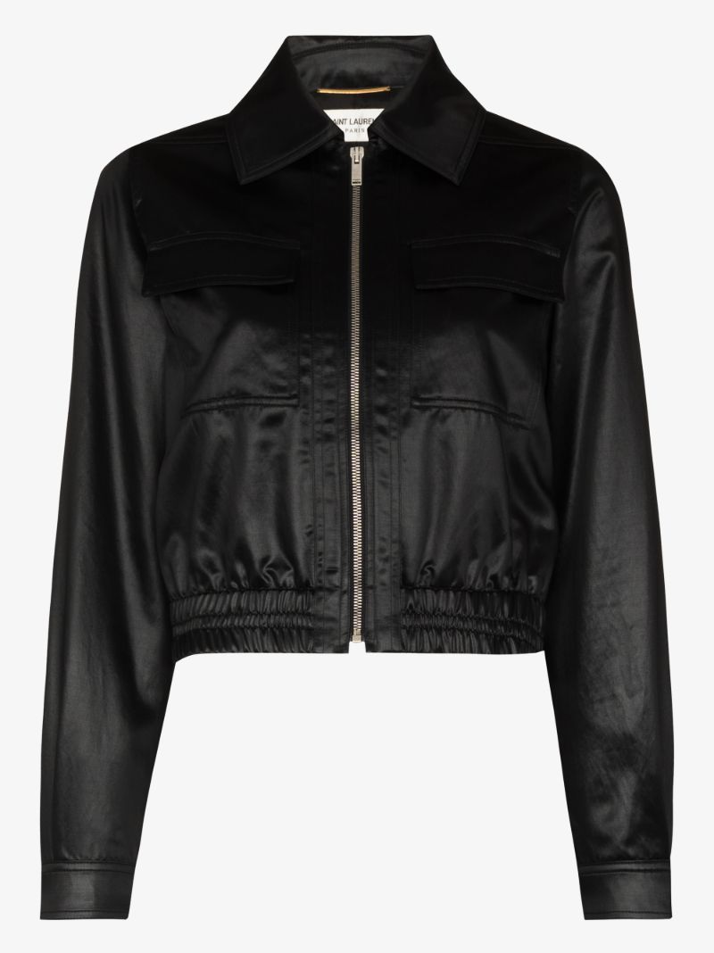 Zip-up Bomber Jacket