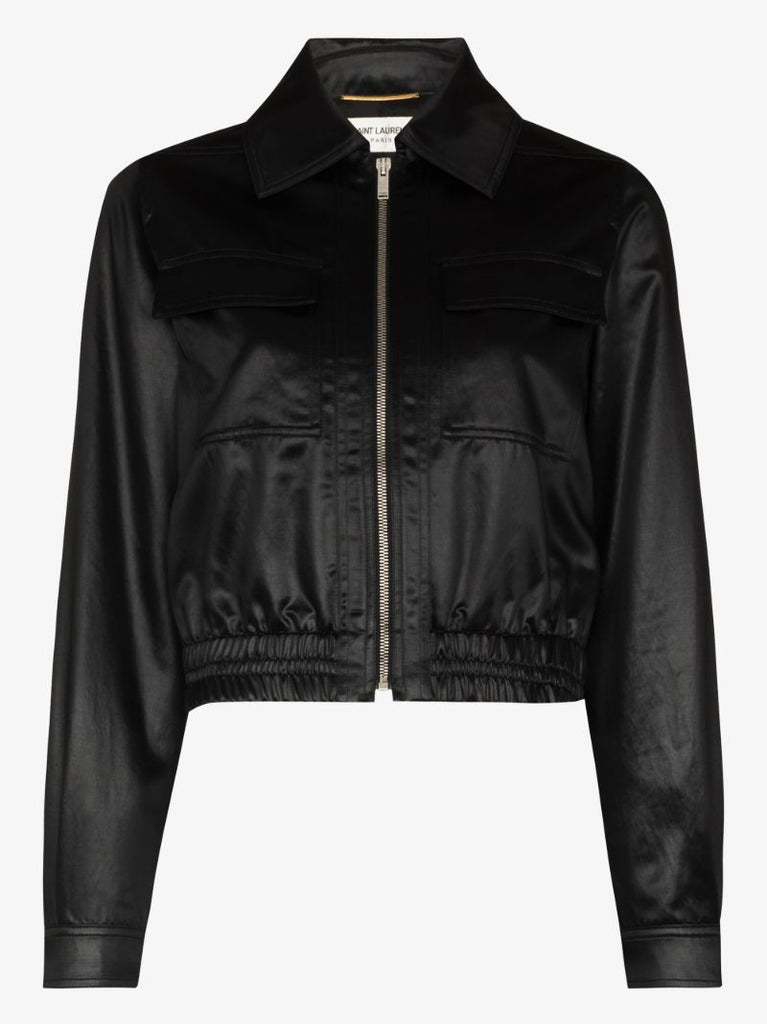 Zip-up Bomber Jacket