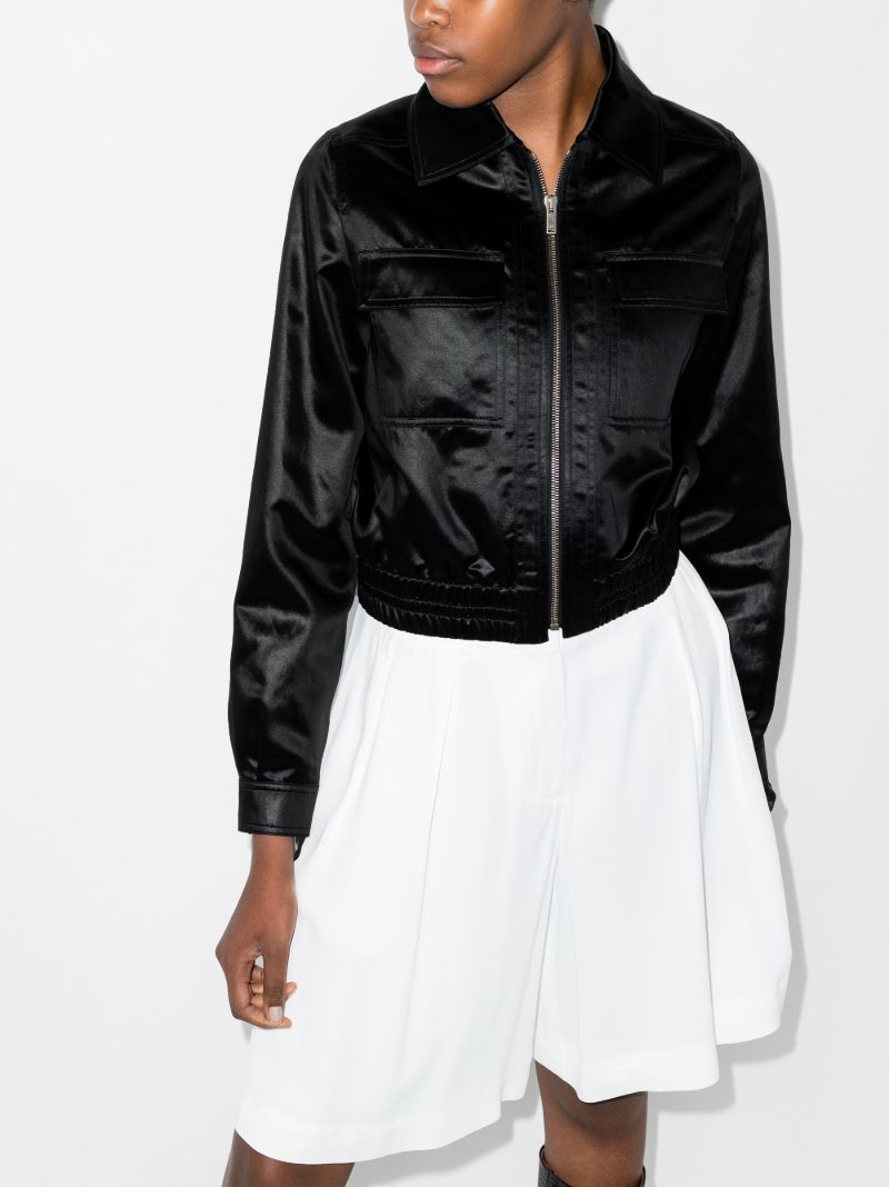 Zip-up Bomber Jacket