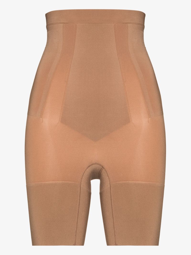 Neutral Oncore Mid-thigh Shorts