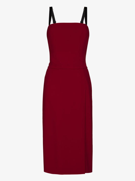 Square Neck Midi Dress