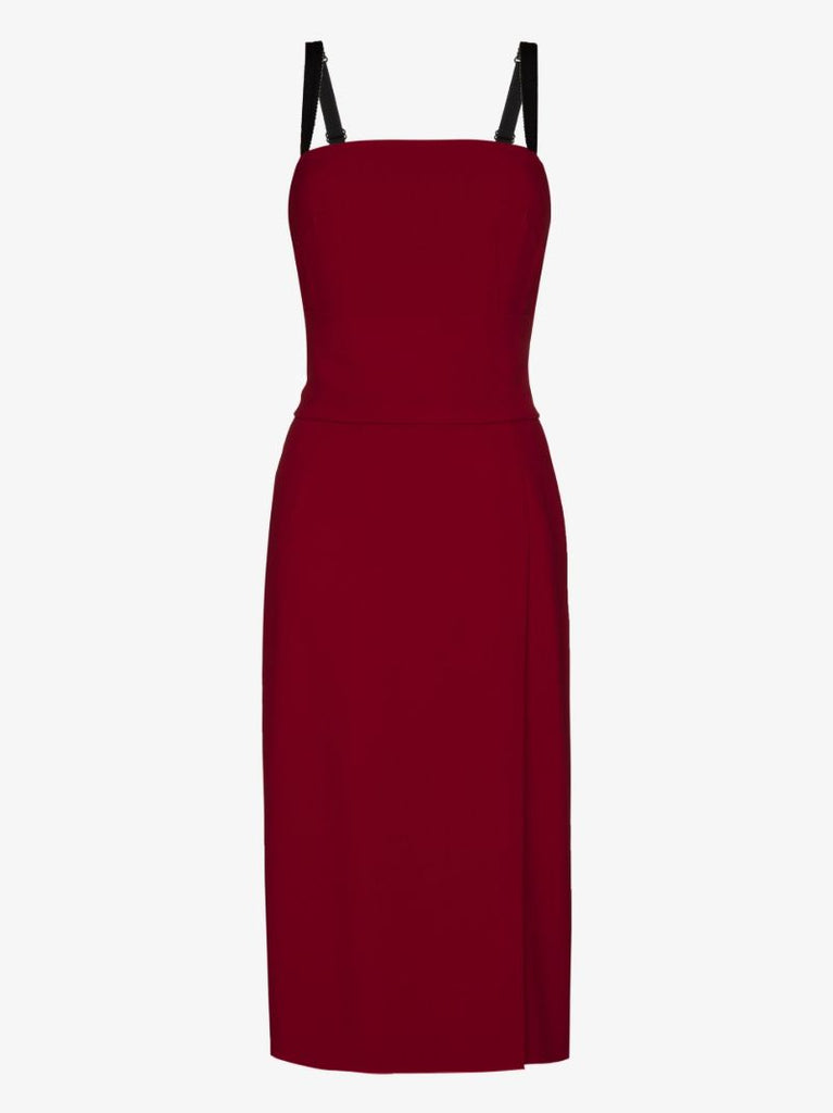 Square Neck Midi Dress
