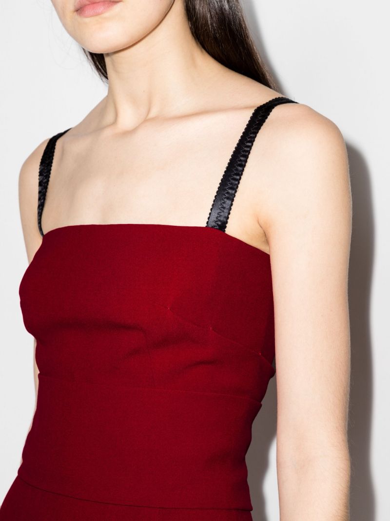Square Neck Midi Dress