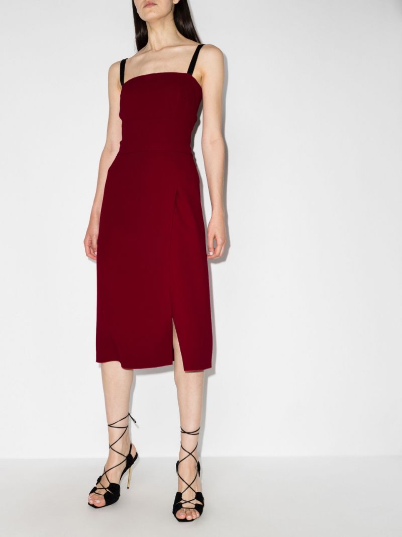 Square Neck Midi Dress
