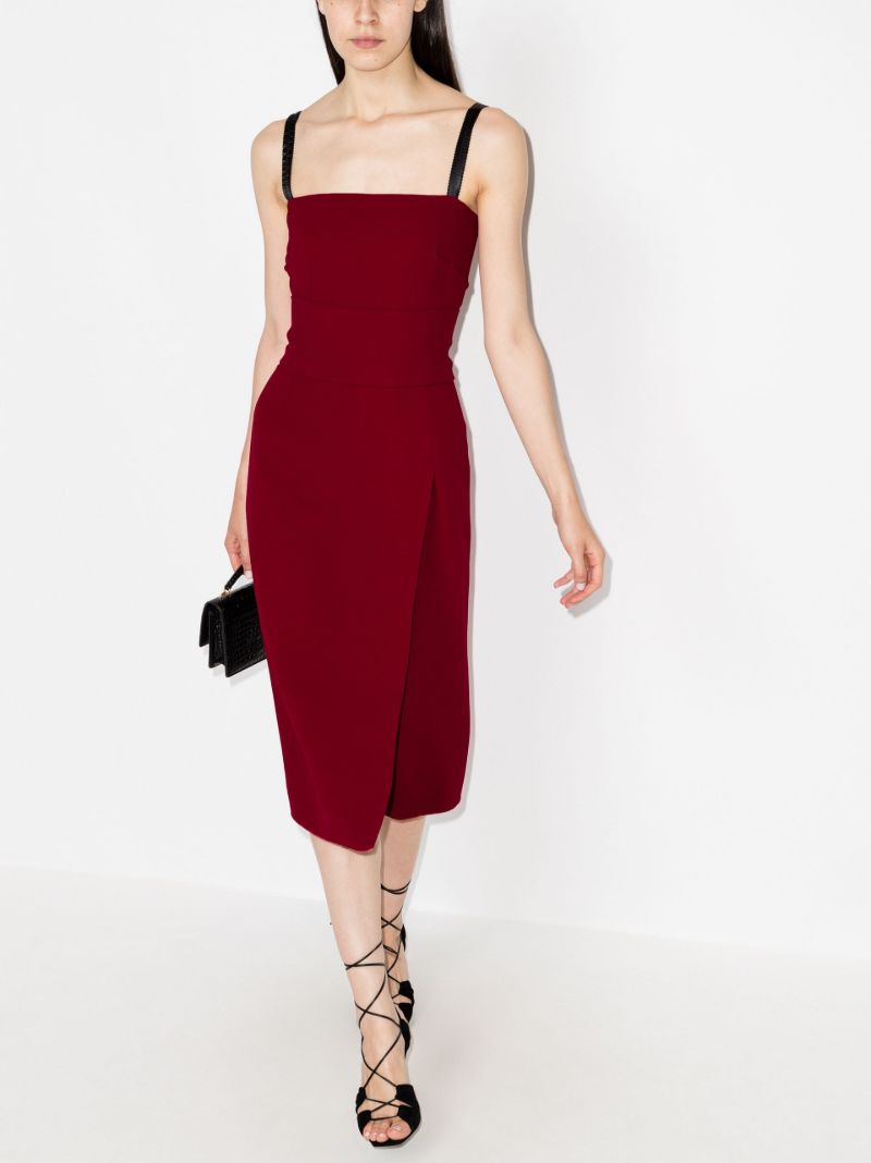 Square Neck Midi Dress