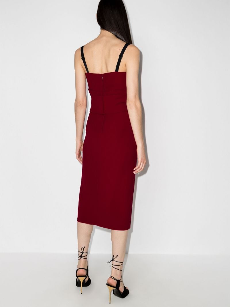 Square Neck Midi Dress