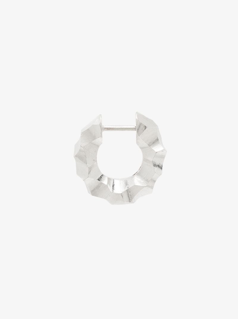 Sterling Silver Almost Thin Hoop Earring