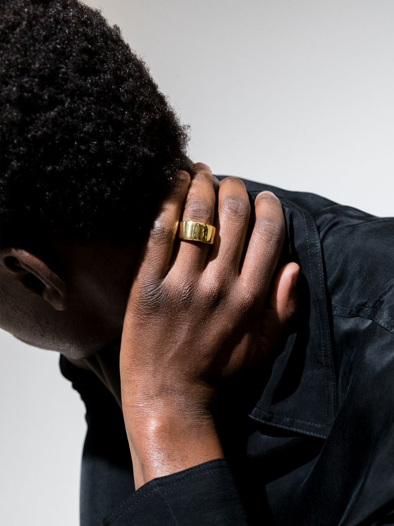 Gold Vermeil Tire Ring