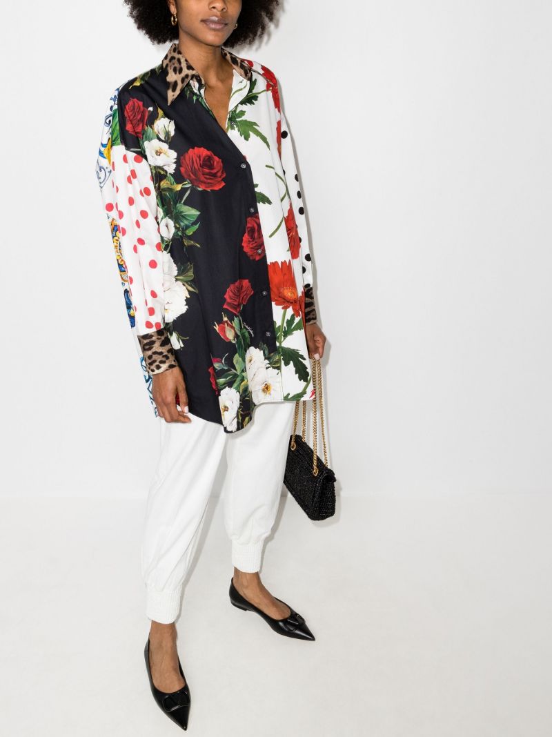 Printed Button-down Shirt