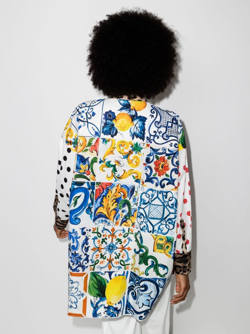 Printed Button-down Shirt