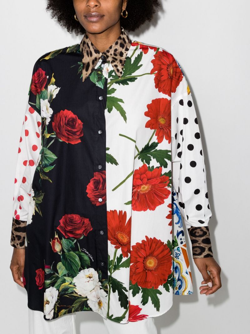 Printed Button-down Shirt