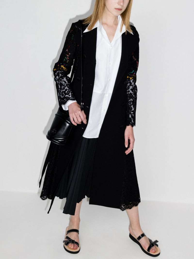 Floral Panel Long Shirt