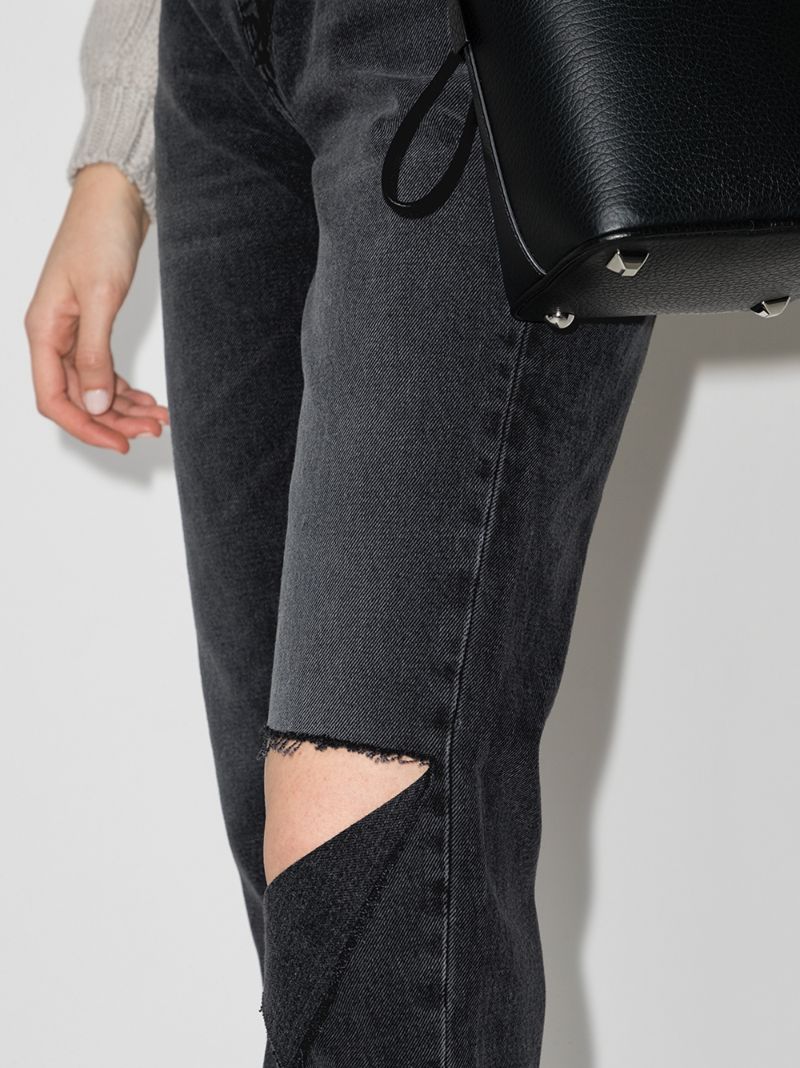 '70s High Waist Straight Leg Jeans