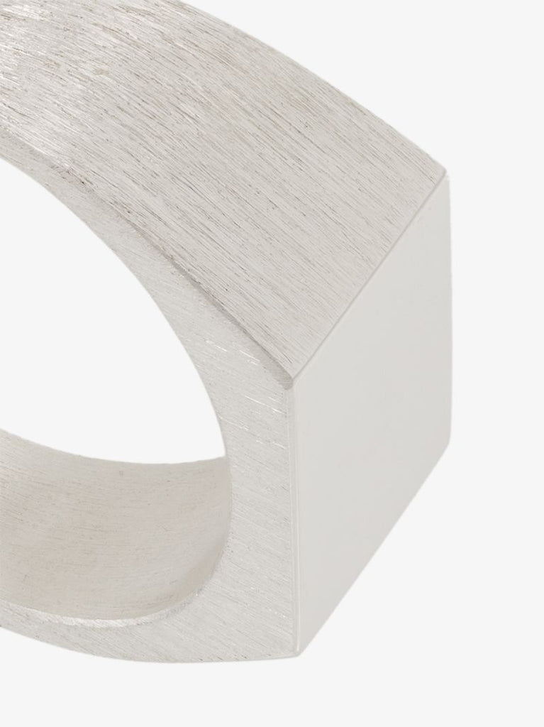 Sterling Silver Platform Signet Ring