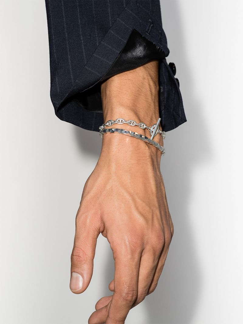 Sterling Silver Snake Thin Bracelet
