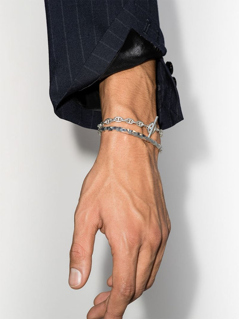 Sterling Silver Snake Thin Bracelet