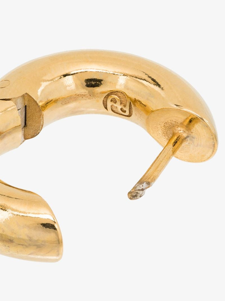 Gold Vermeil Almost Medium Hoop Earring