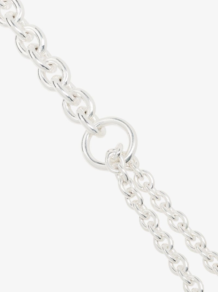 Sterling Silver Double Chain Necklace