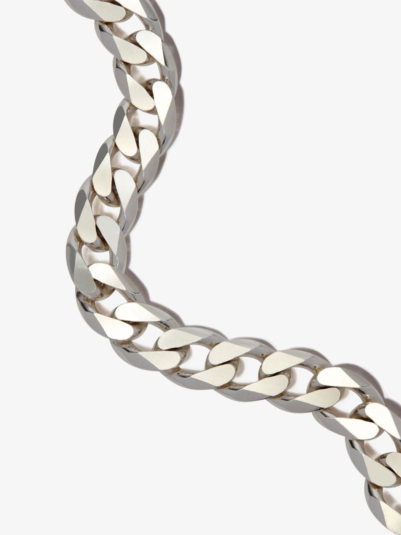 Sterling Silver Moto Chain Bracelet
