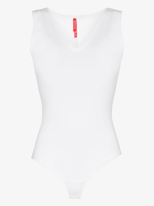 Suit Yourself V-neck Bodysuit