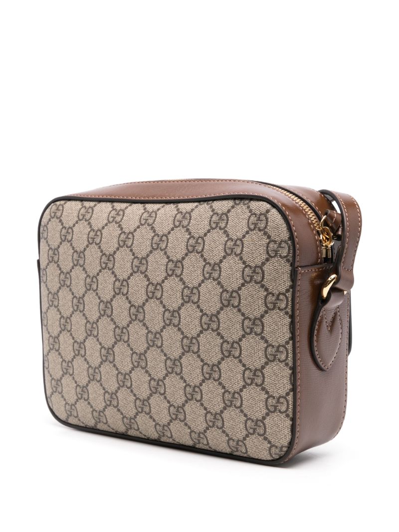 Brown Horsebit 1955 Small Cross Body Bag