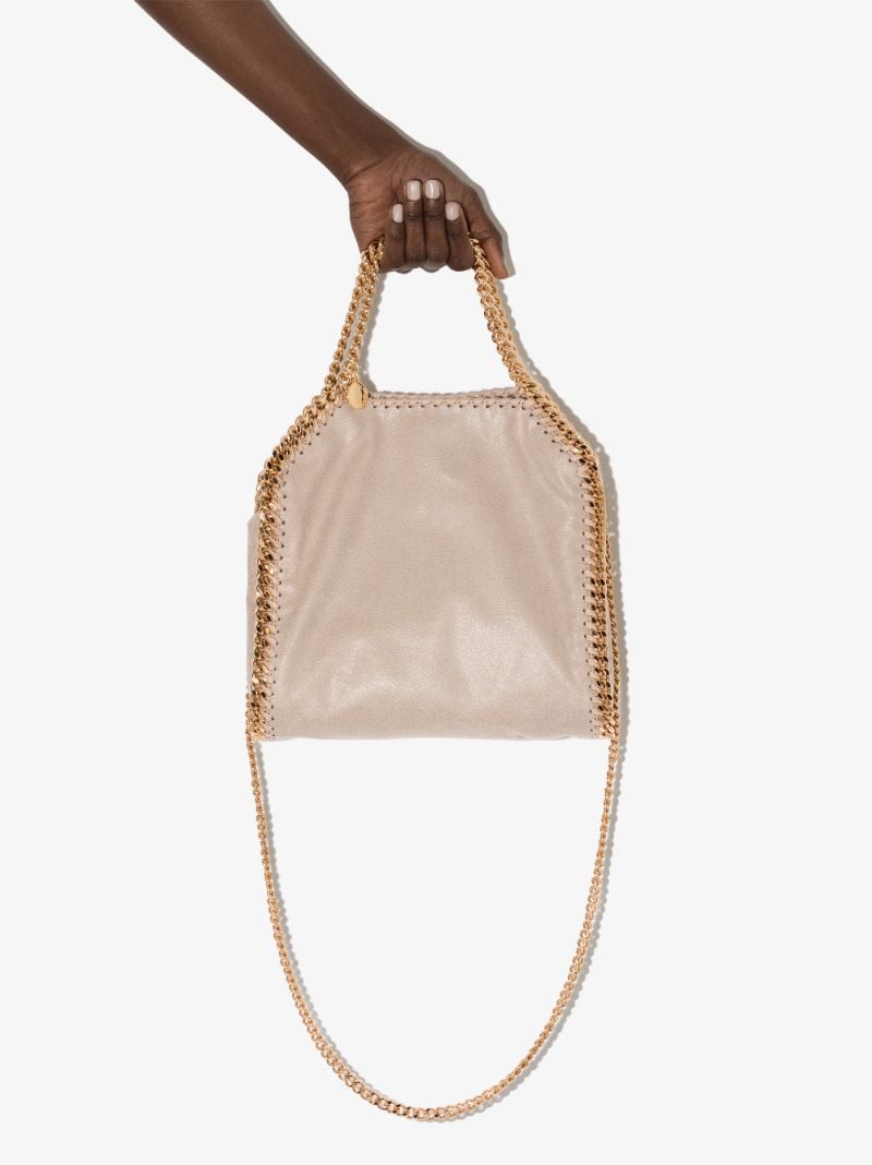 Neutral Falabella Mini Tote Bag