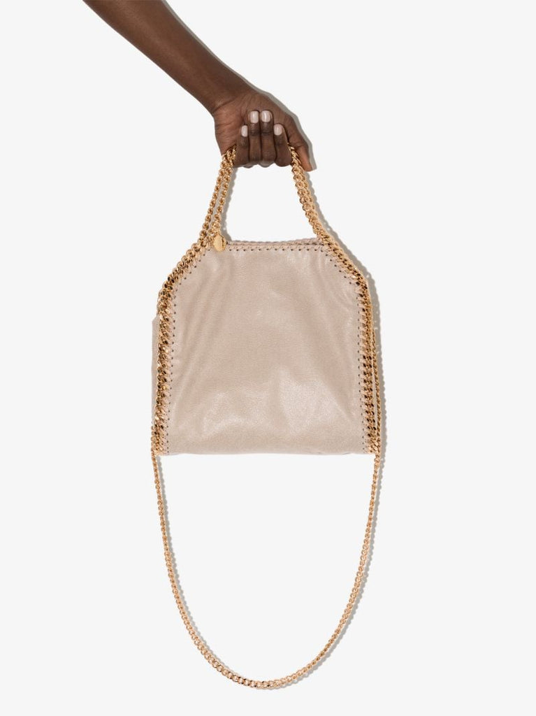 Neutral Falabella Mini Tote Bag