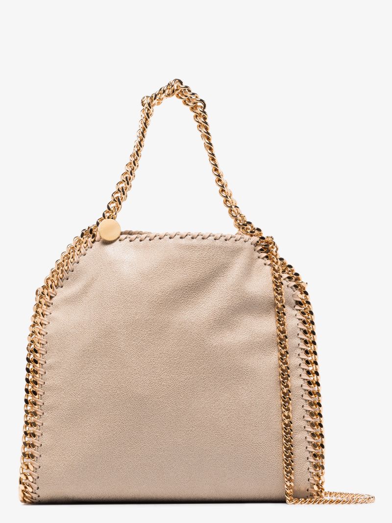 Neutral Falabella Mini Tote Bag