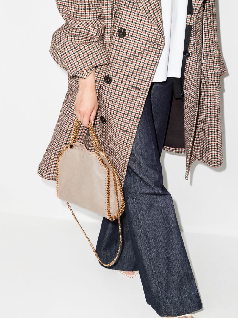 Neutral Falabella Mini Tote Bag