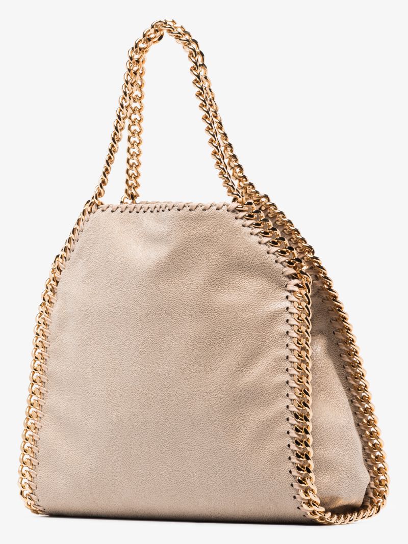 Neutral Falabella Mini Tote Bag