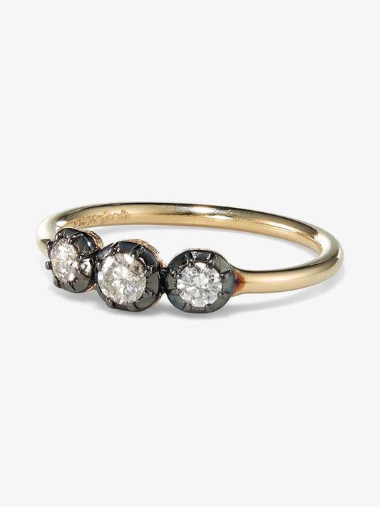 14k Yellow Gold Sophia Diamond Ring