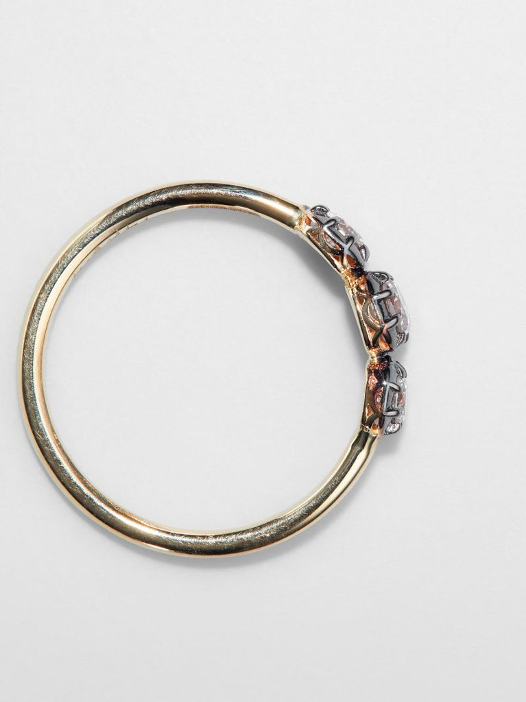 14k Yellow Gold Sophia Diamond Ring