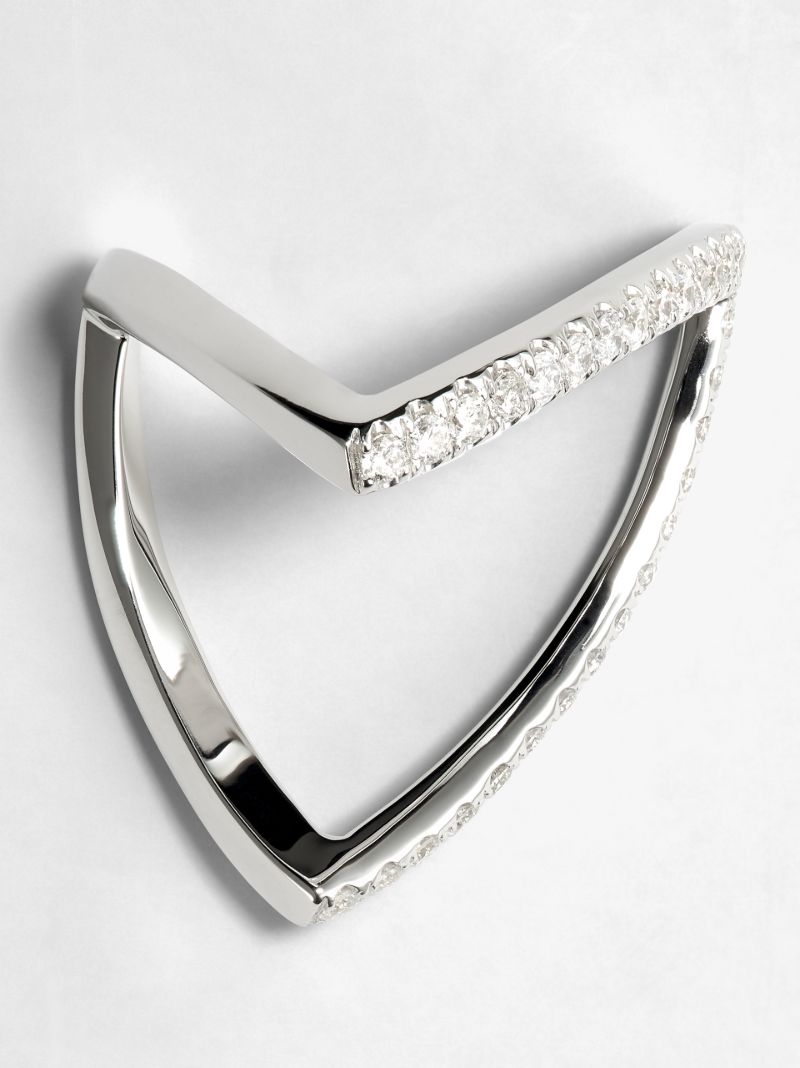 18k White Gold Viviane Diamond Ring