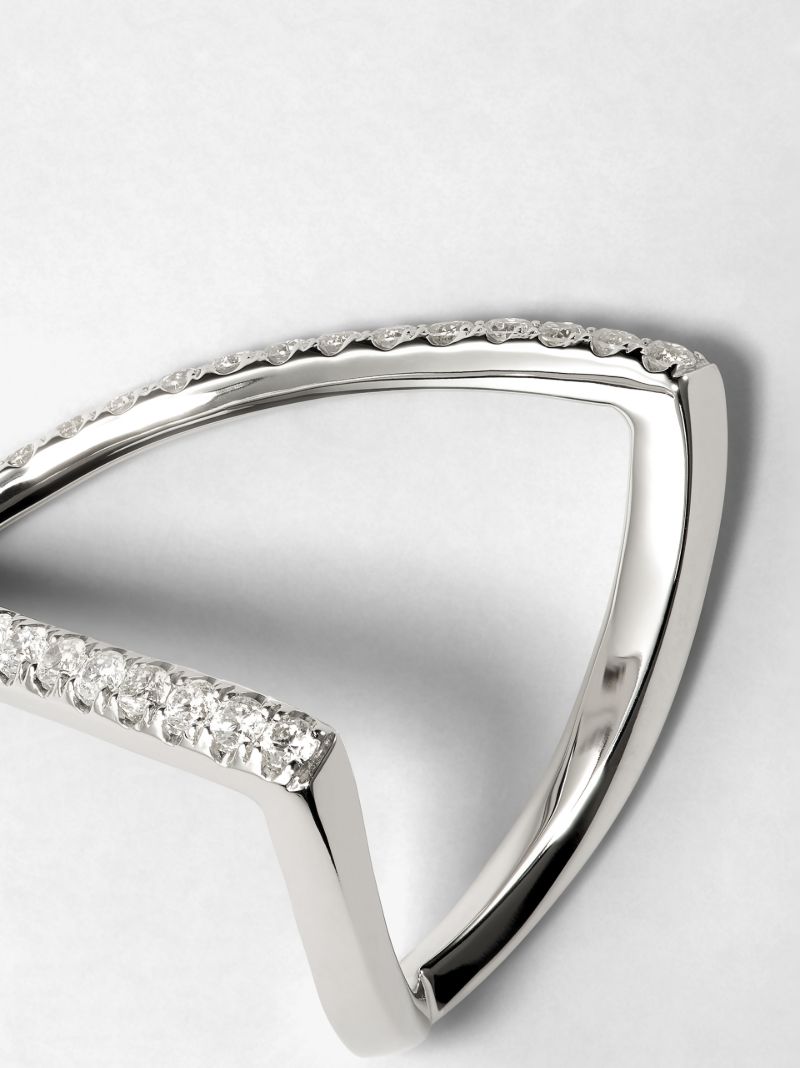 18k White Gold Viviane Diamond Ring