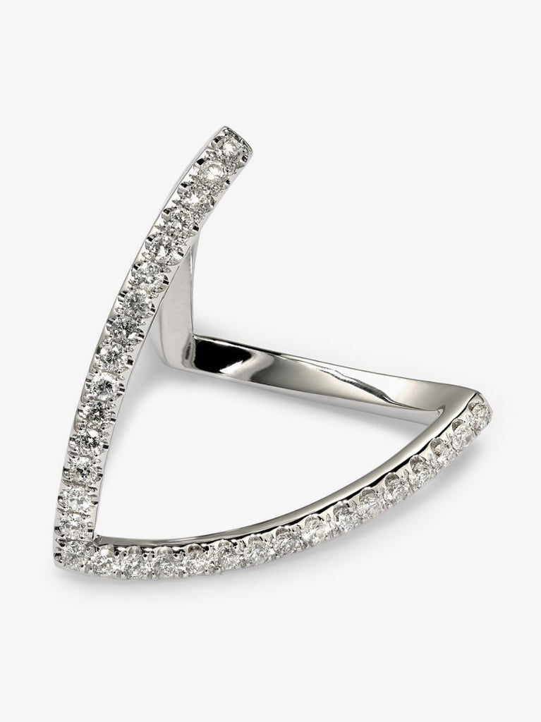 18k White Gold Viviane Diamond Ring