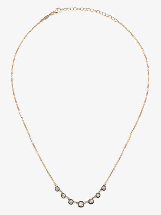 14k Yellow Gold Sophia Diamond Necklace