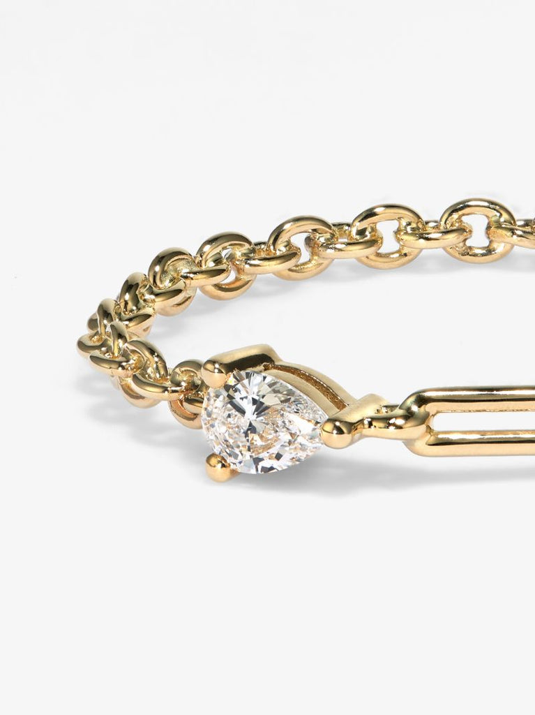 18k Yellow Gold CrÃ_x0083_Â©oles Diamond Hoop Earring