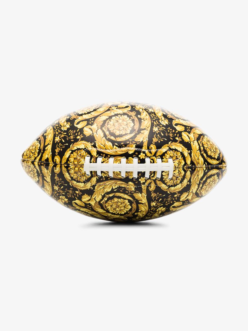 Multicoloured Baroque Print American Football