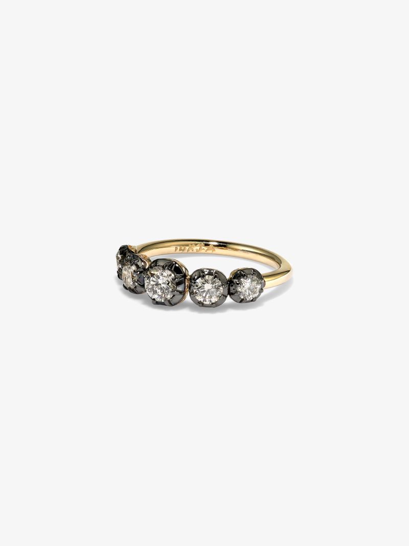 14k Yellow Gold Sophia Diamond Ring
