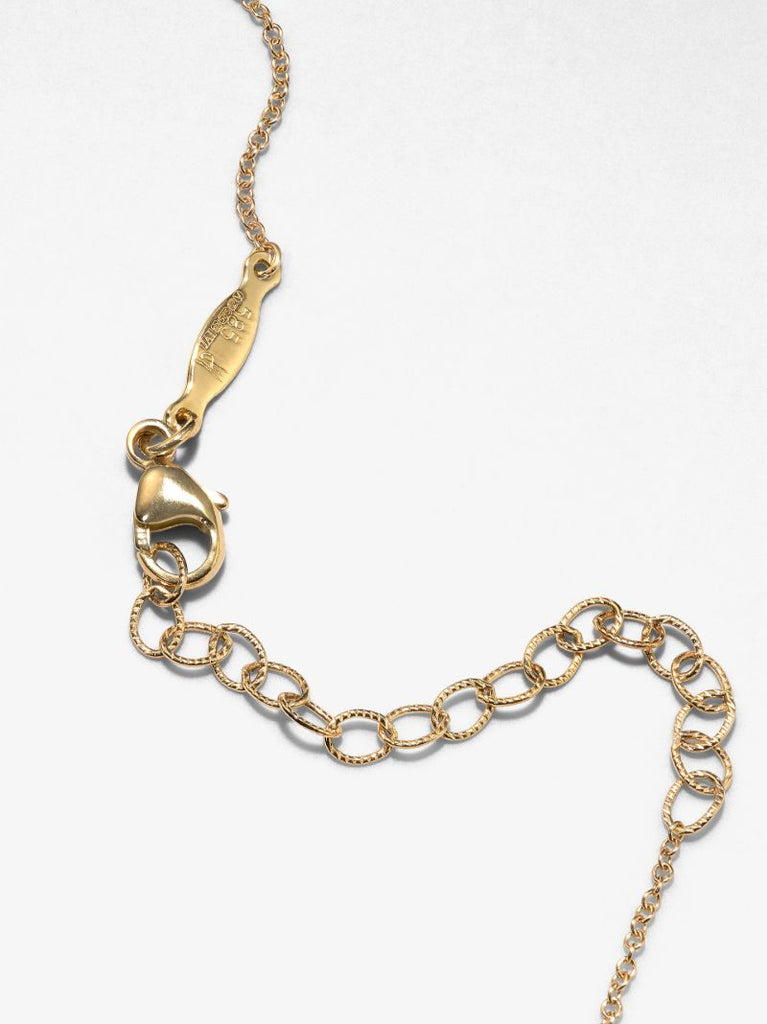 14k Yellow Gold Sophia Diamond Necklace