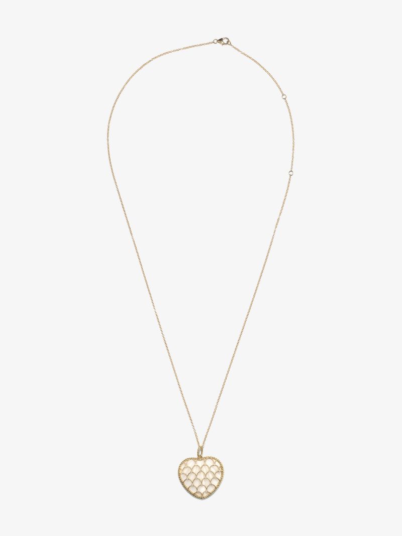 9k Yellow Gold Coeur Coquillage Necklace