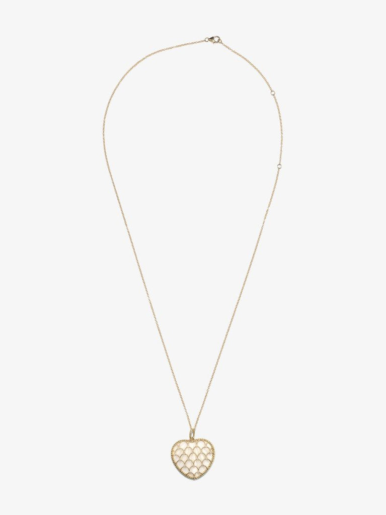 9k Yellow Gold Coeur Coquillage Necklace