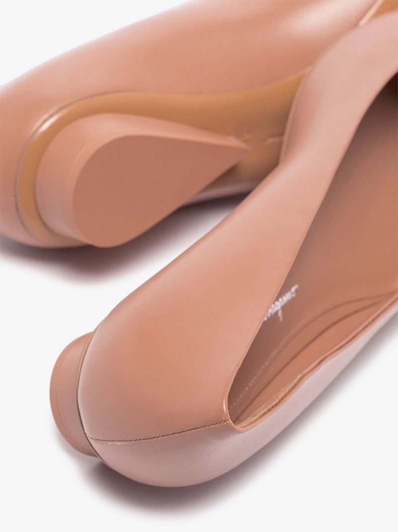 Pink Viva Leather Pumps