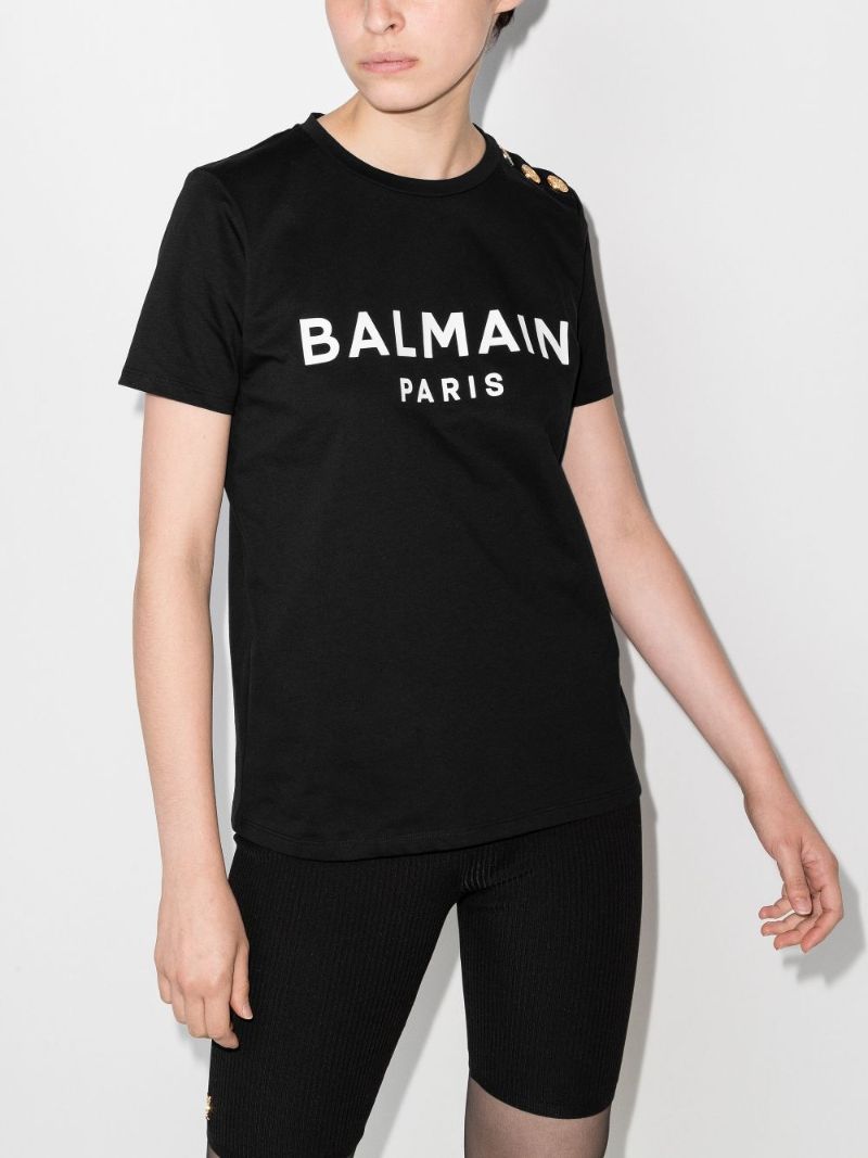 Logo Print Cotton T-shirt