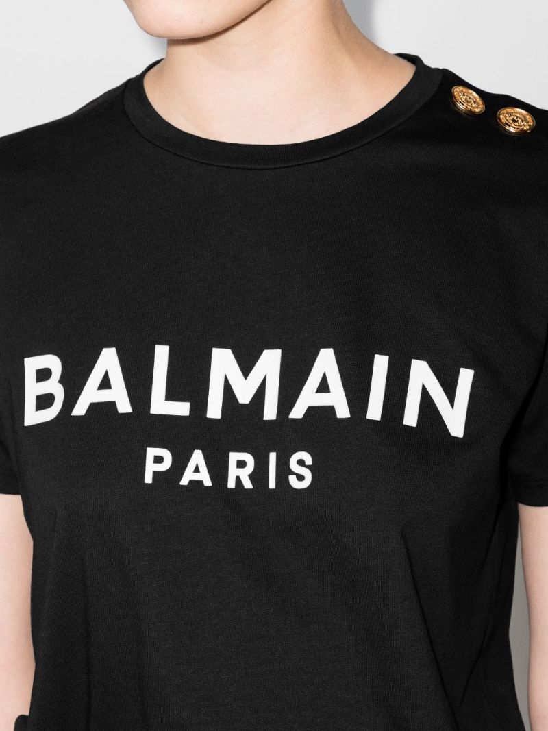 Logo Print Cotton T-shirt
