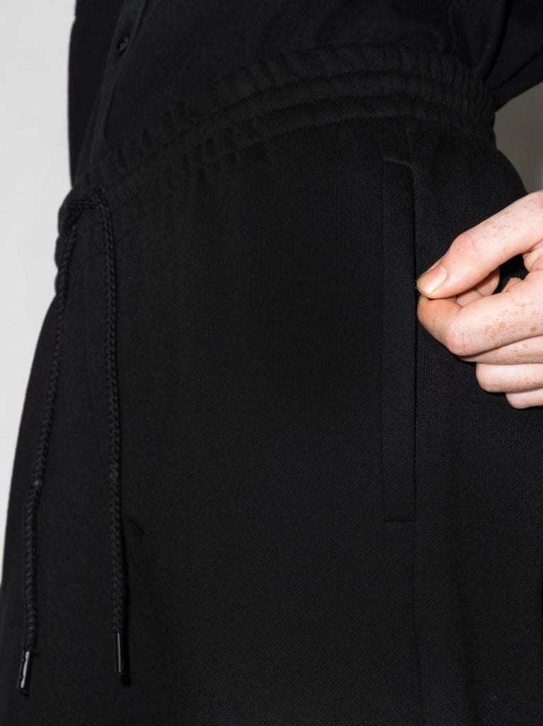 Drawstring Cotton Track Pants