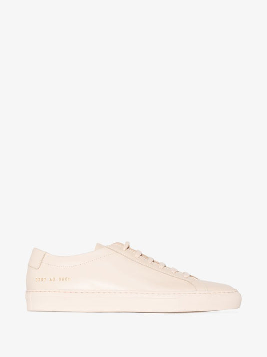 Neutral Achilles Low Top Leather Sneakers