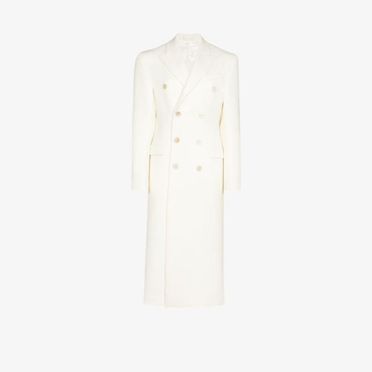 Double-breasted Wool Coat