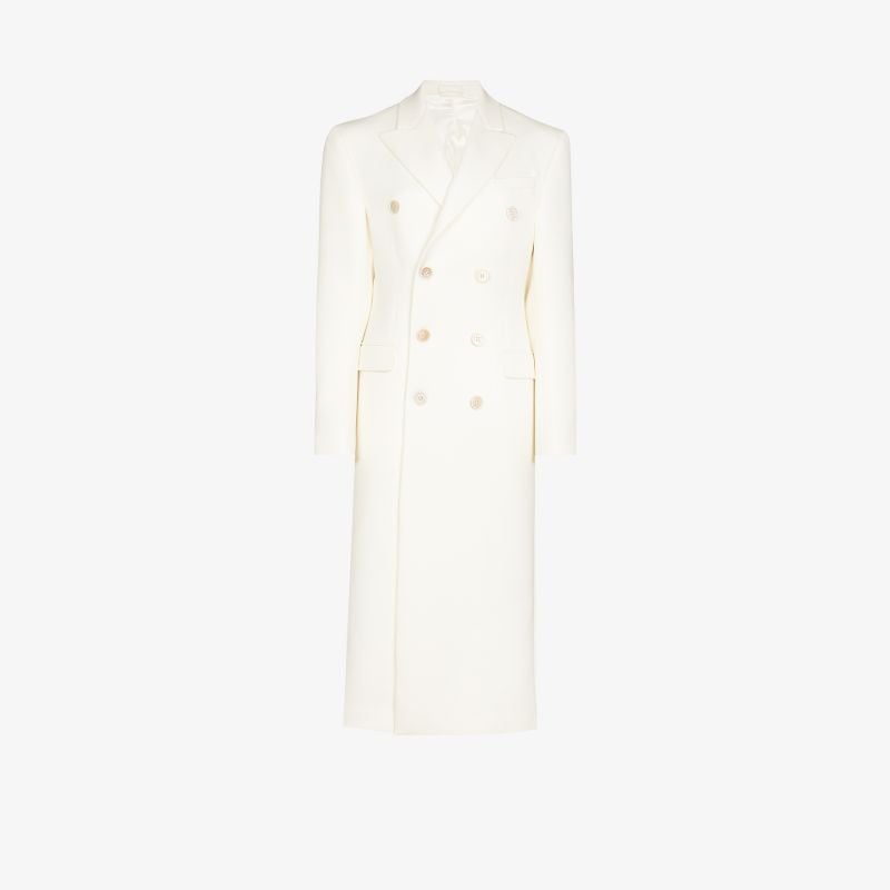 Double-breasted Wool Coat
